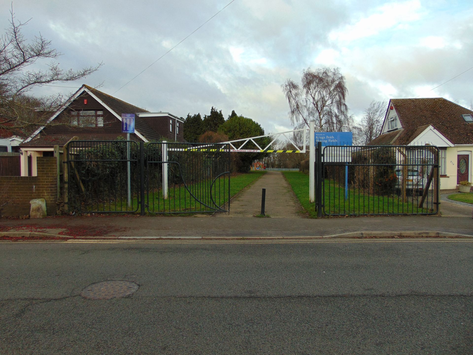 An entrance to Kings Frith GreenSpace